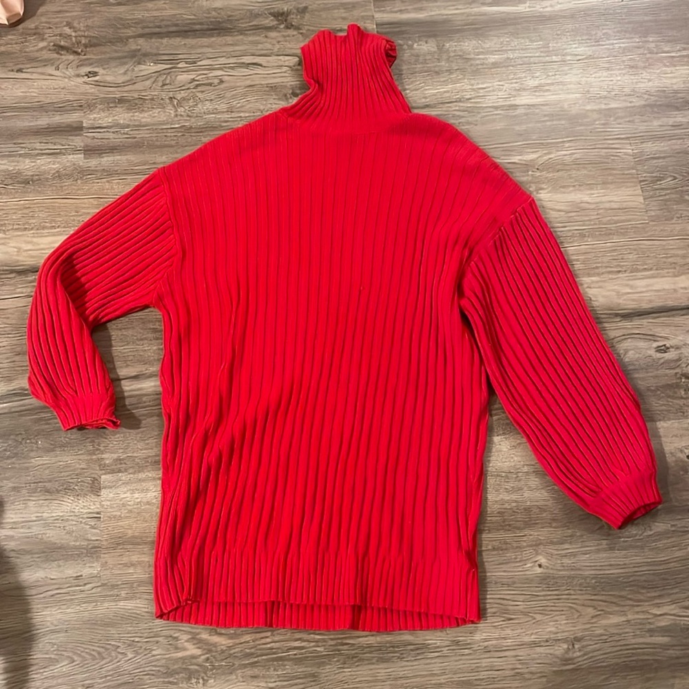 Red Urban Outfitters Sweater Dress